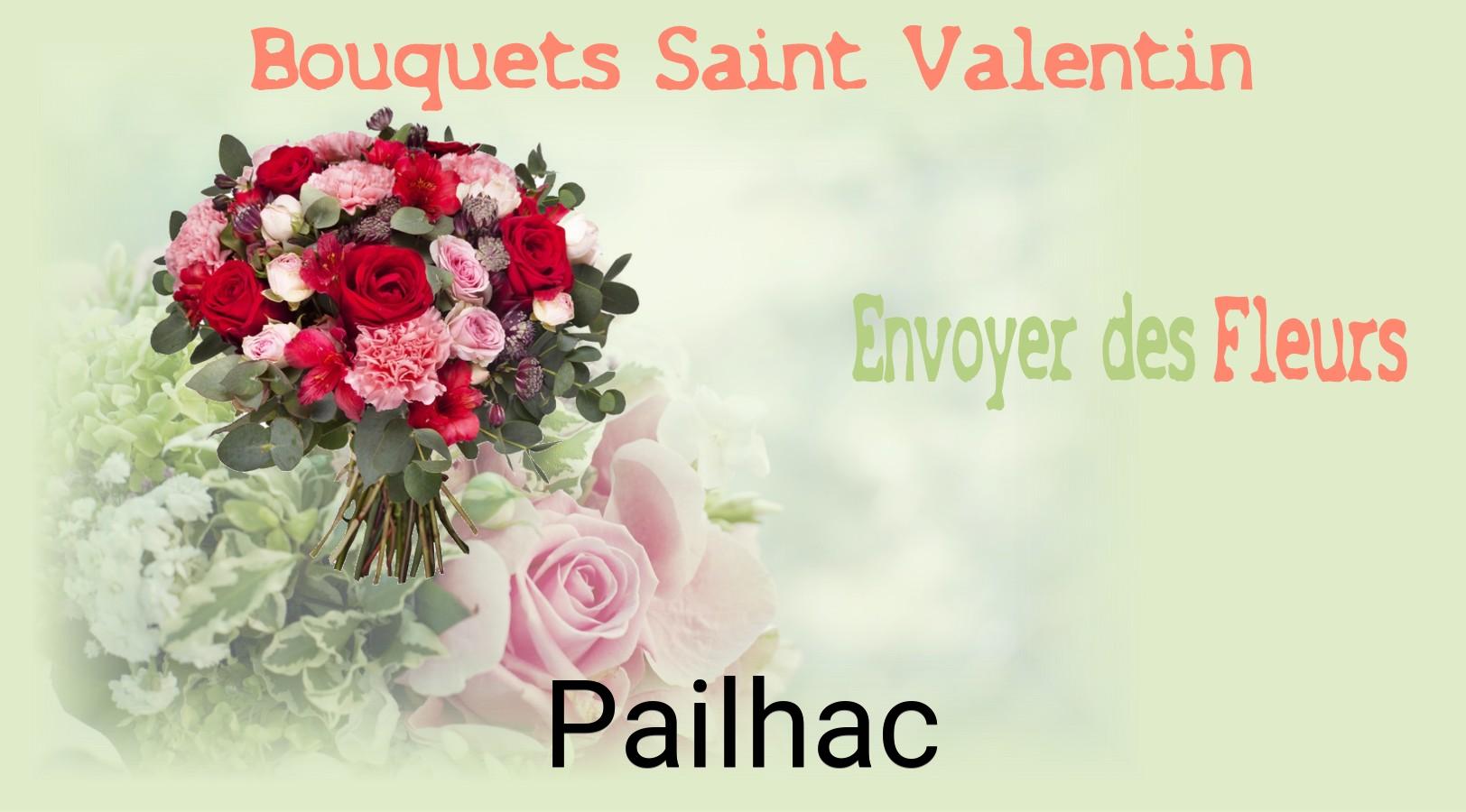 Roses de Saint-Valentin livrées à Pailhac